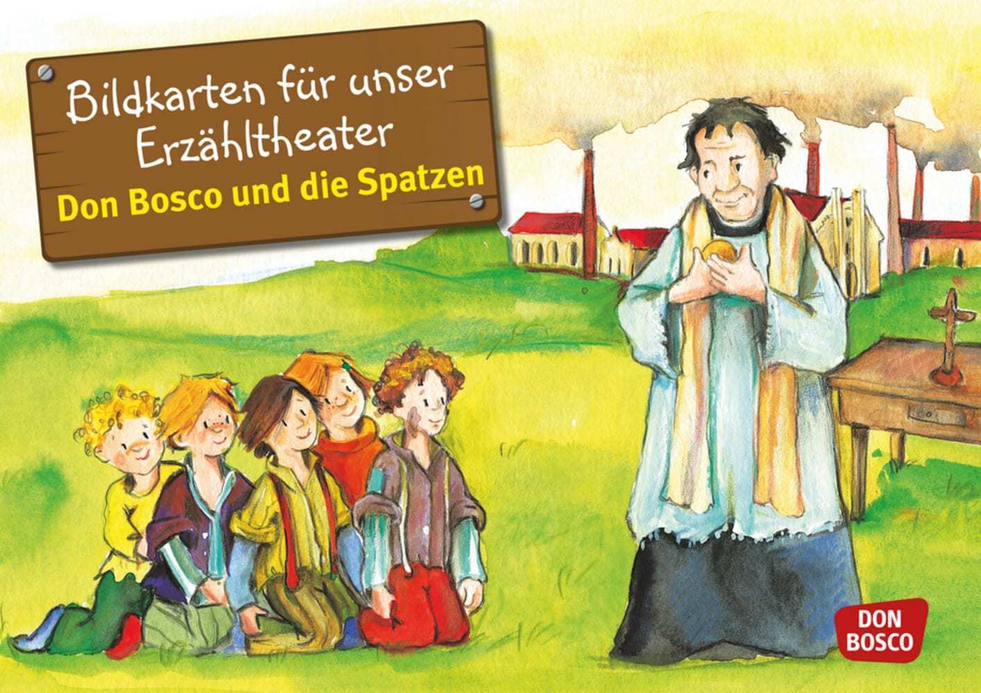 Cover: 4260179511059 | Don Bosco und die Spatzen | Bettina Herrmann (u. a.) | Box | 13 S.