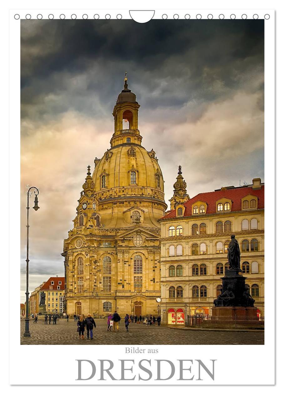 Cover: 9783457059432 | Bilder aus Dresden (Wandkalender 2025 DIN A4 hoch), CALVENDO...