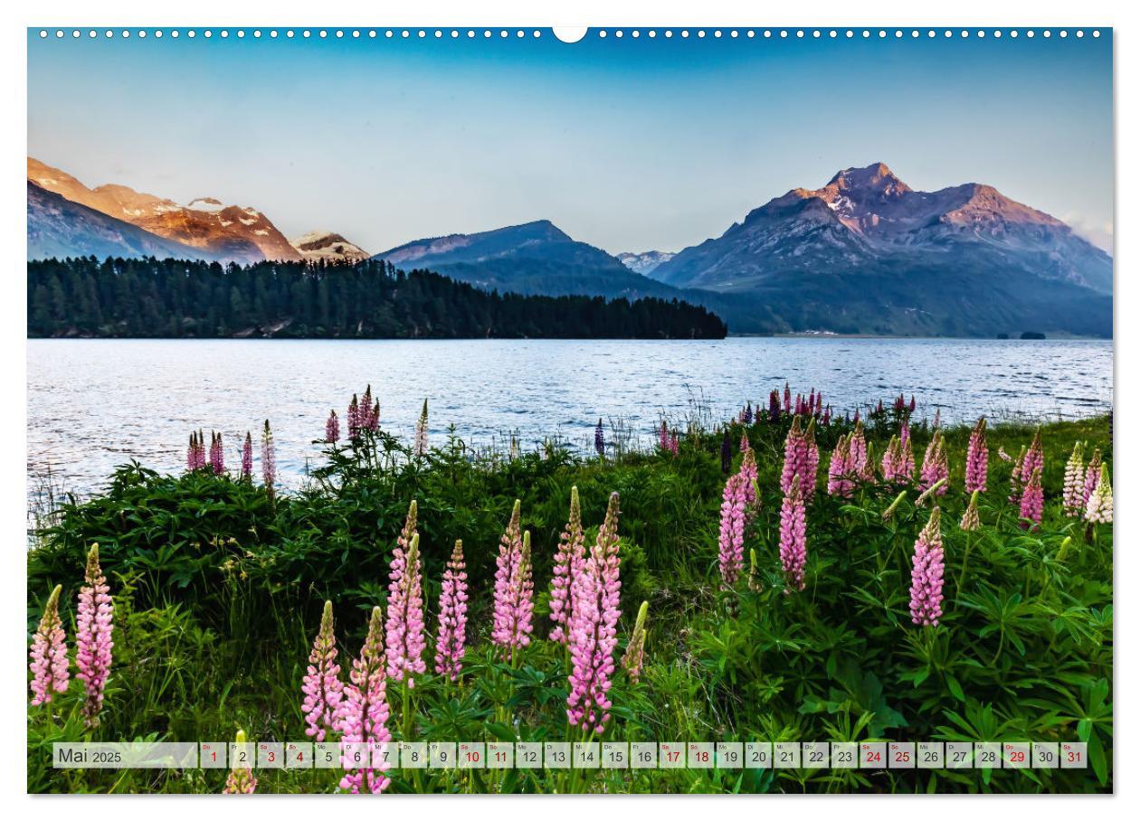 Bild: 9783383912238 | Silsersee Engadin (Wandkalender 2025 DIN A2 quer), CALVENDO...