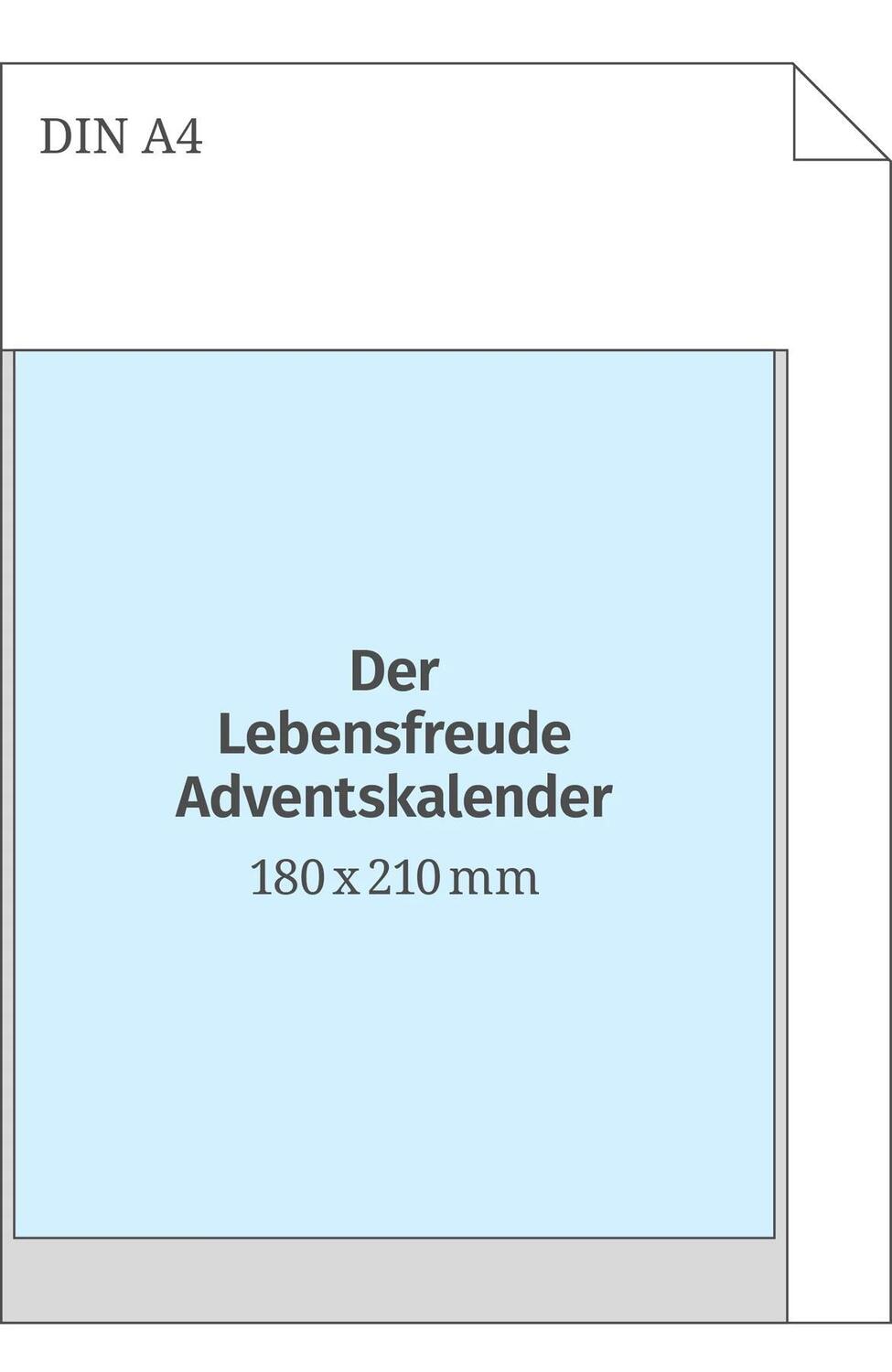 Bild: 9783910253148 | Der Lebensfreude-Adventskalender 2024 | Kalender | 26 S. | Deutsch