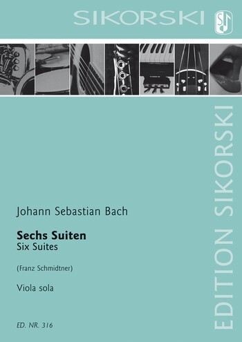 Cover: 9790003002514 | 6 Suites ( Violoncello ) | Johann Sebastian Bach | Buch | 1986