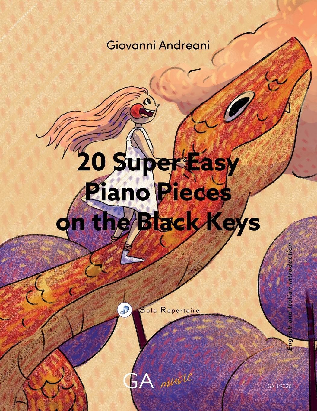 Cover: 9788894112238 | 20 Super Easy Piano Pieces on the Black Keys | Giovannni Andreani | GA