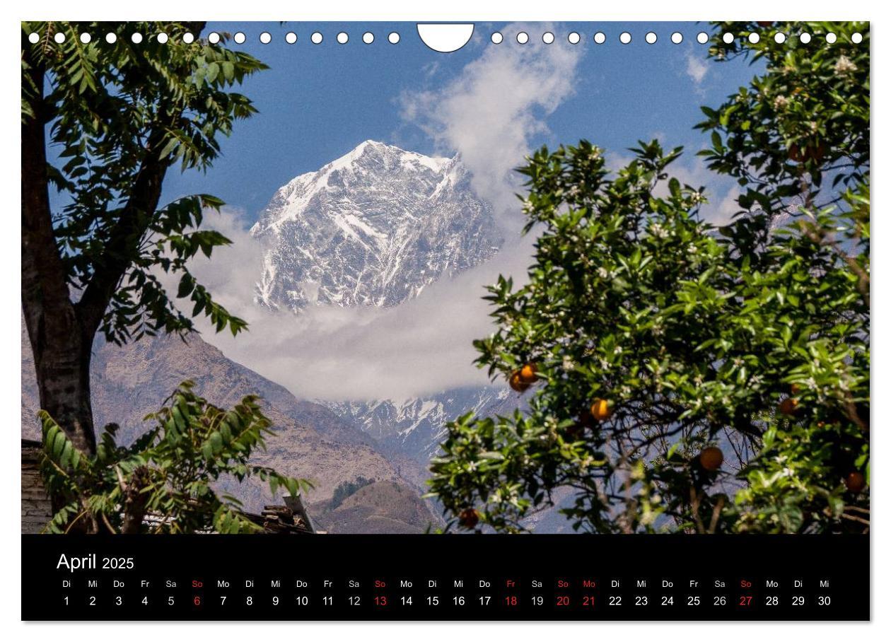 Bild: 9783435568161 | Namaste Nepal (Wandkalender 2025 DIN A4 quer), CALVENDO Monatskalender