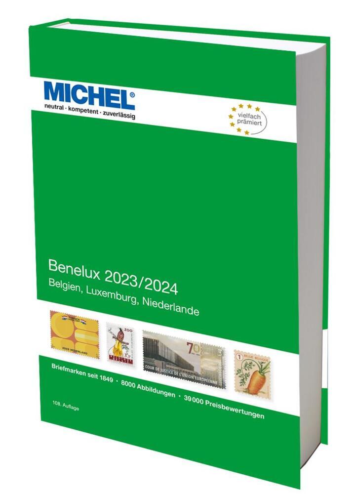 Cover: 9783954024629 | Benelux 2023/2024 | Europa Teil 12 | MICHEL-Redaktion | Buch | 762 S.