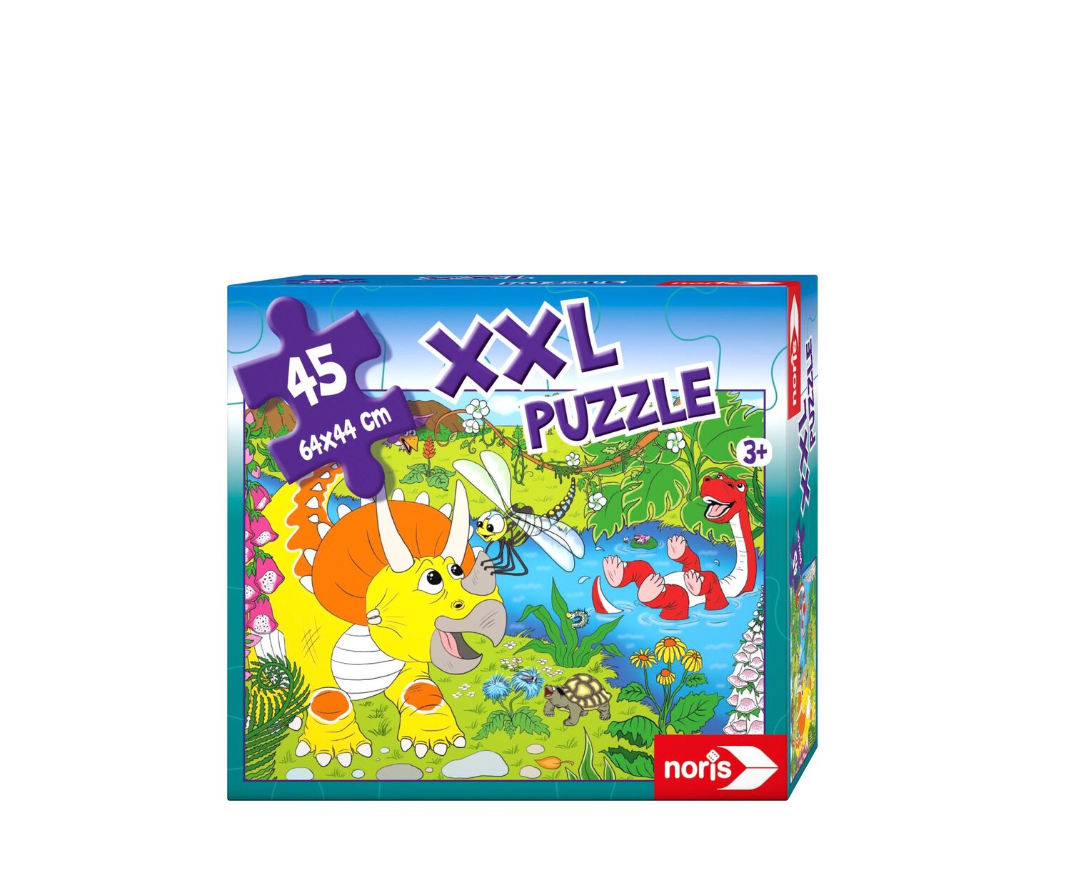 Cover: 4000826005599 | XXL Puzzle Dinosaurier. 45 Teile | Spiel | 606032028 | Deutsch | 2022