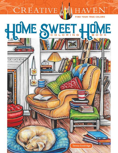 Cover: 9780486837574 | Creative Haven Home Sweet Home Coloring Book | Teresa Goodridge | Buch