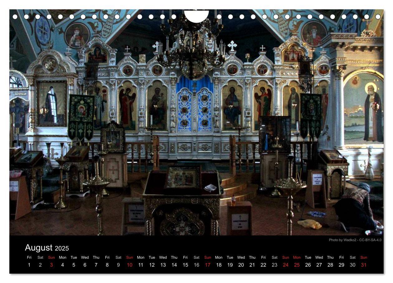 Bild: 9781325961511 | Monuments of Ukraine 2025 (Wall Calendar 2025 DIN A4 landscape),...