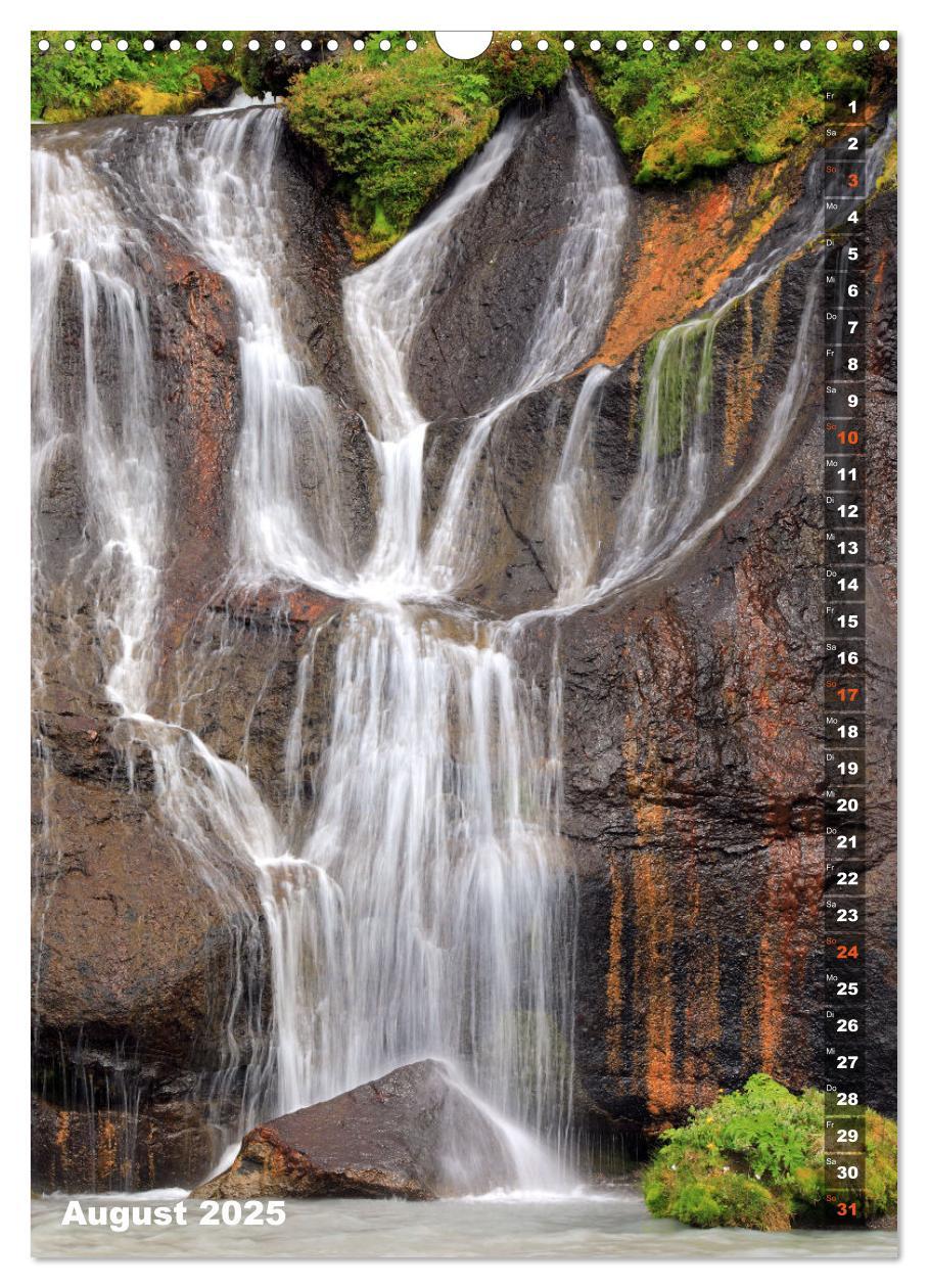 Bild: 9783435934980 | Wasserfälle auf Island (Wandkalender 2025 DIN A3 hoch), CALVENDO...