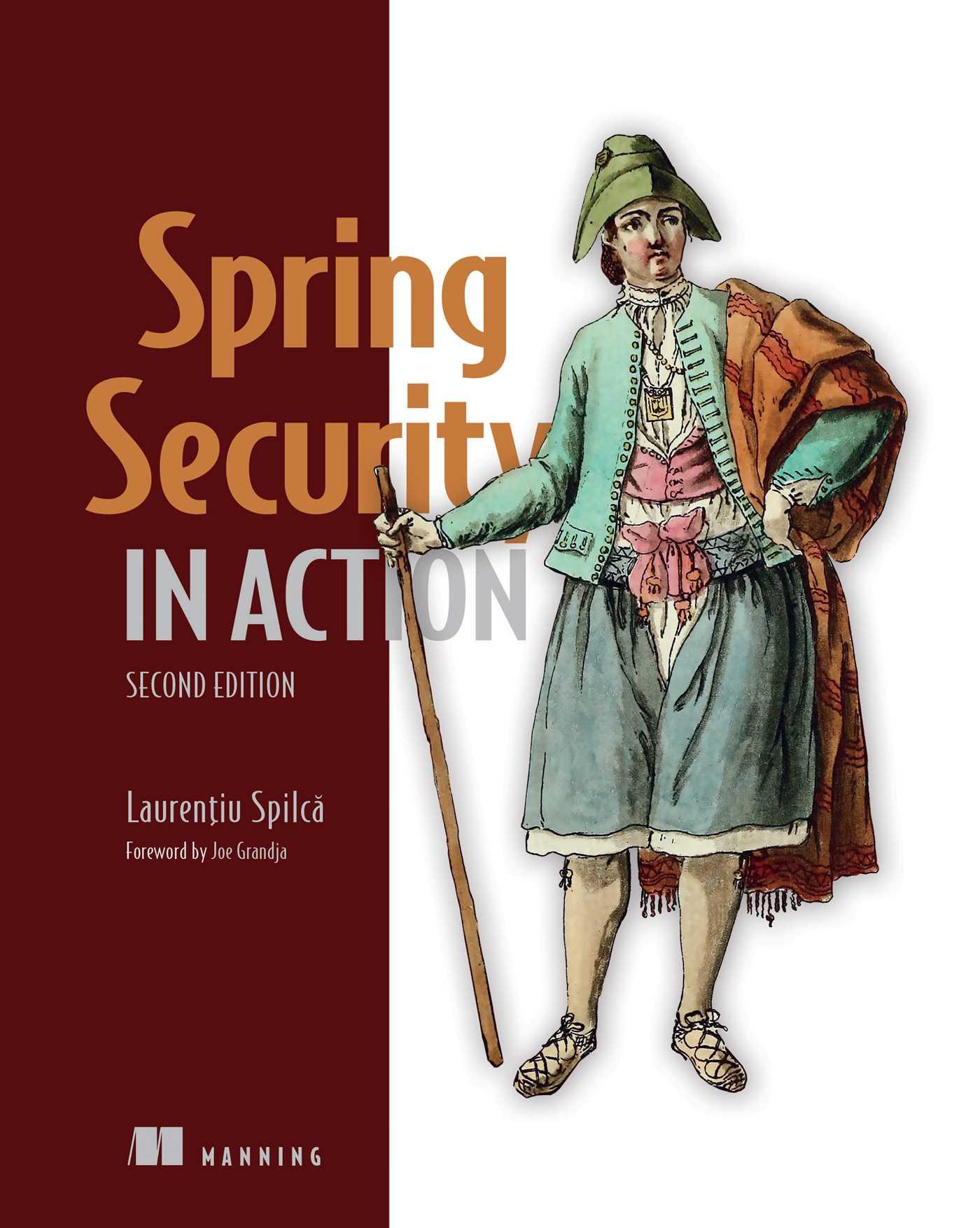 Cover: 9781633437975 | Spring Security in Action, Second Edition | Laurentiu Spilca | Buch