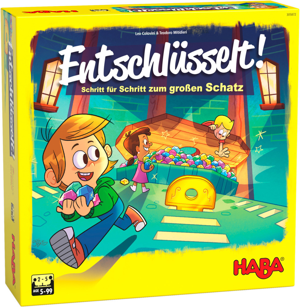 Cover: 4010168254104 | HABA Entschlüsselt (Kinderspiel) | Leo Colovini (u. a.) | Spiel | 2021