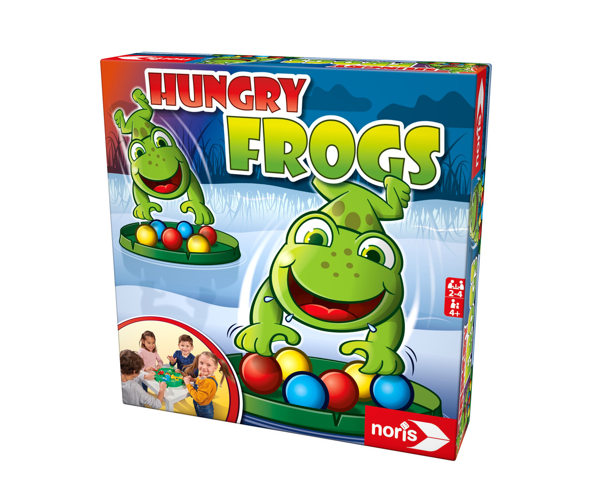 Bild: 4000826002819 | Hungry Frogs (Kinderspiel) | Spiel | In Geschenkkarton 4/4 fbg. | 2020