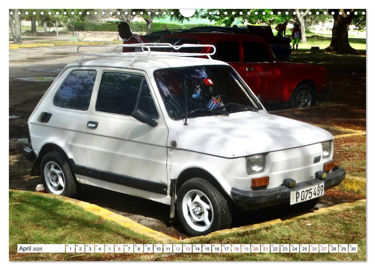 Bild: 9783435205011 | Polski Fiat 126p - Kult auf Kuba (Wandkalender 2025 DIN A3 quer),...