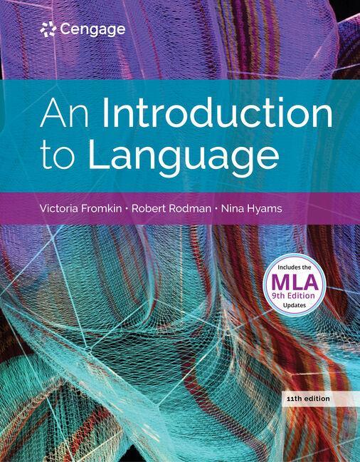 Cover: 9781337559577 | An Introduction to Language (w/ MLA9E Updates) | Nina Hyams (u. a.)