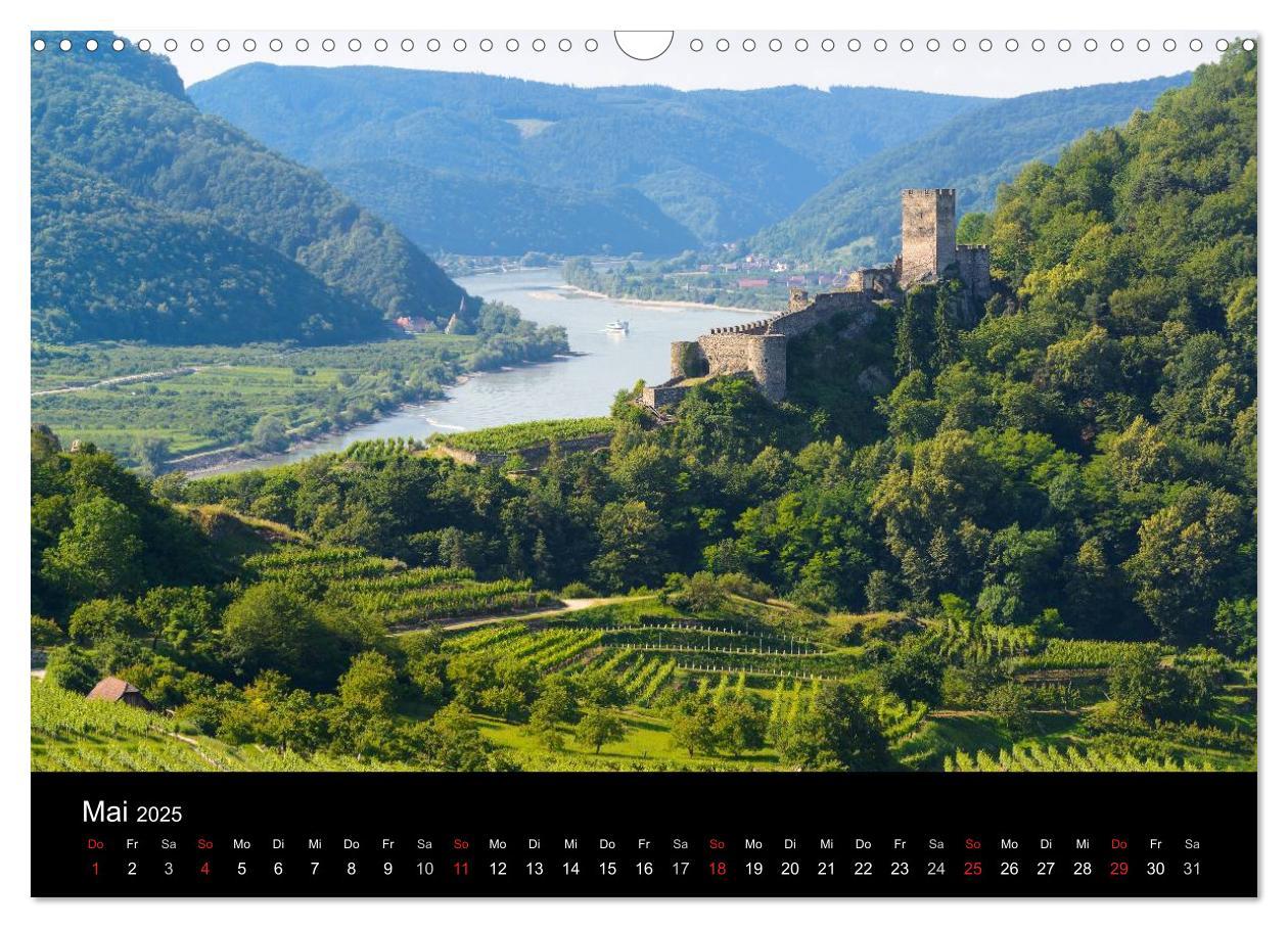 Bild: 9783435701834 | Wachau, Wachau, du Träumerin (Wandkalender 2025 DIN A3 quer),...