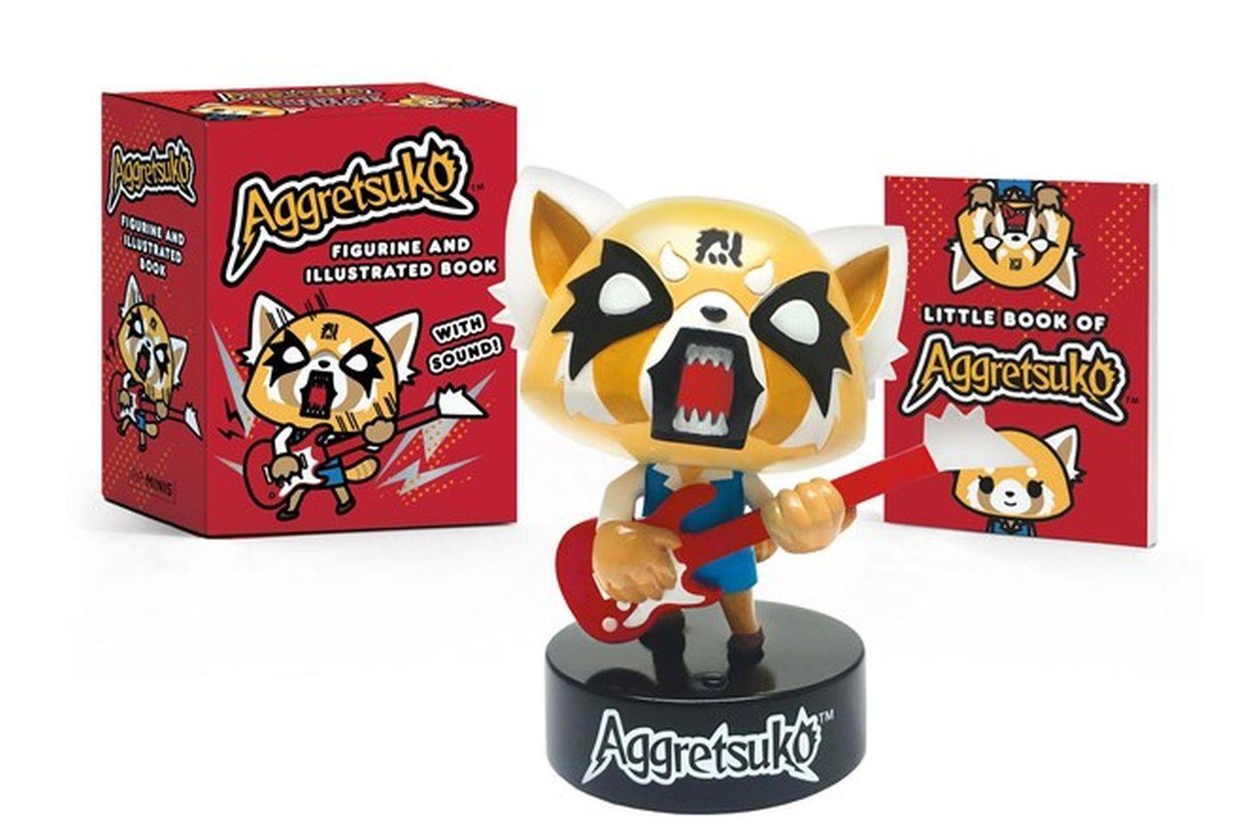 Cover: 9780762469833 | Aggretsuko Figurine and Illustrated Book | With Sound! | Sanrio | Buch