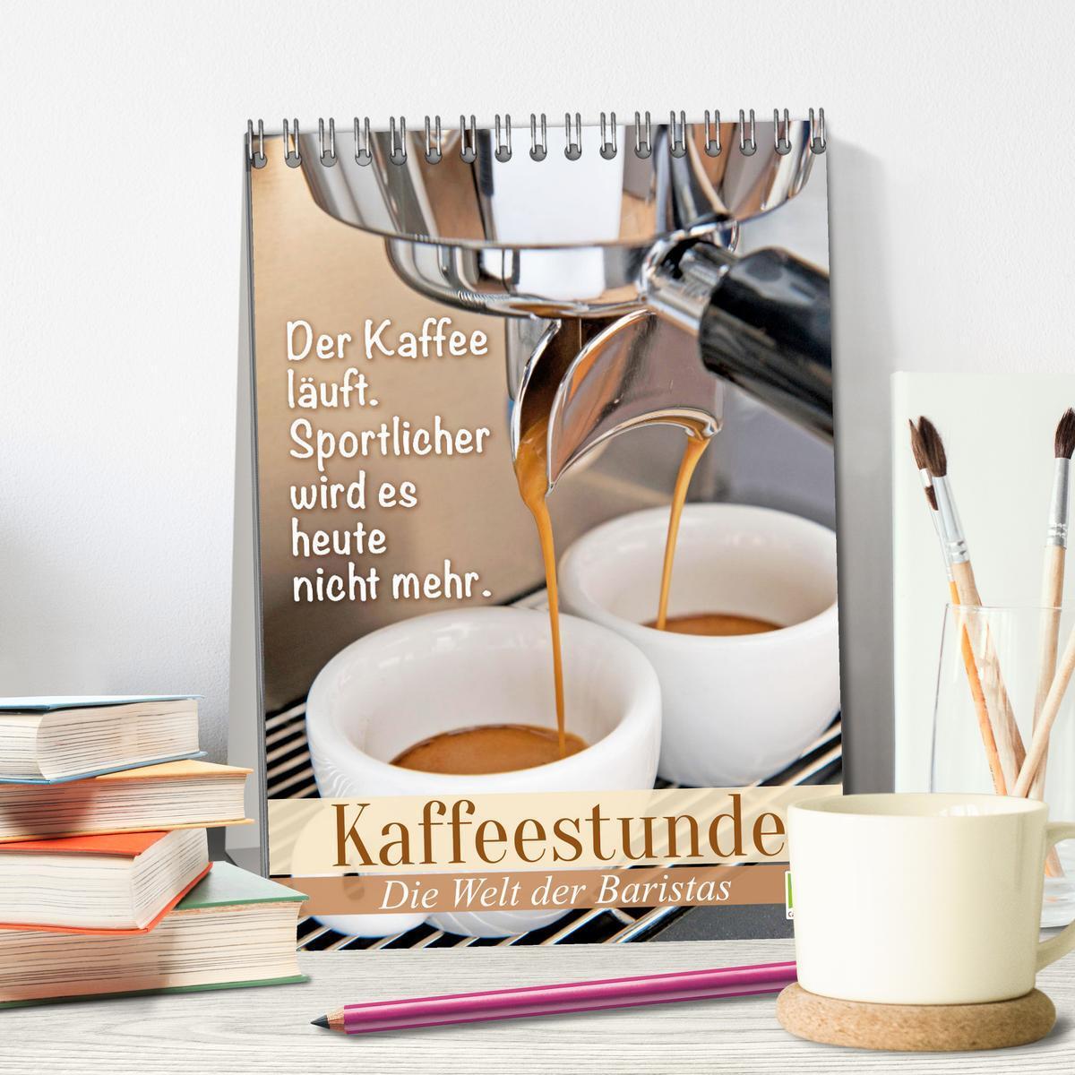 Bild: 9783435857937 | Kaffeestunde: Die Welt der Baristas (Tischkalender 2025 DIN A5...