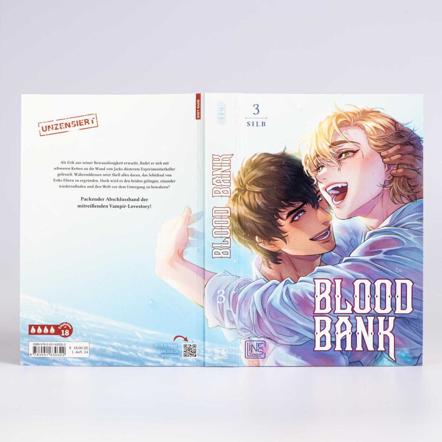 Bild: 9783551630322 | Blood Bank 3 | Silb | Taschenbuch | Blood Bank | 336 S. | Deutsch