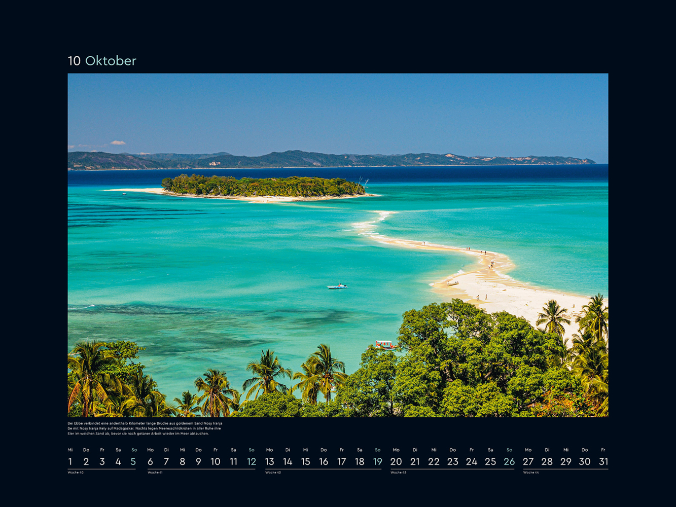 Bild: 9783965913554 | Trauminseln - KUNTH Wandkalender 2025 | Kalender | 14 S. | Deutsch