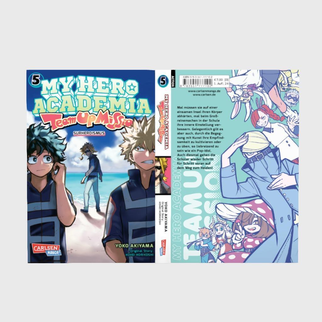 Bild: 9783551777102 | My Hero Academia - Team Up Mission 5 | Kohei Horikoshi (u. a.) | Buch