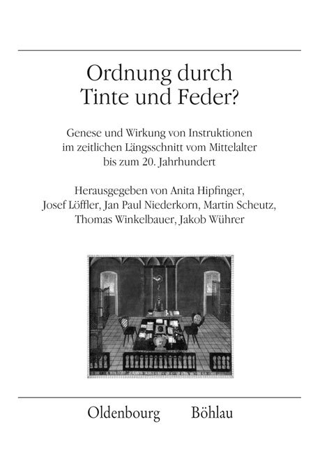 Cover: 9783205787891 | Ordnung durch Tinte und Feder? | Taschenbuch | 440 S. | Deutsch | 2011