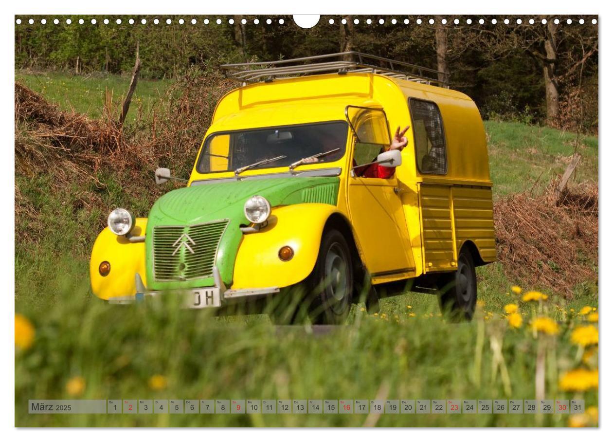 Bild: 9783435591794 | Kultauto Ente Citroën 2CV (Wandkalender 2025 DIN A3 quer), CALVENDO...