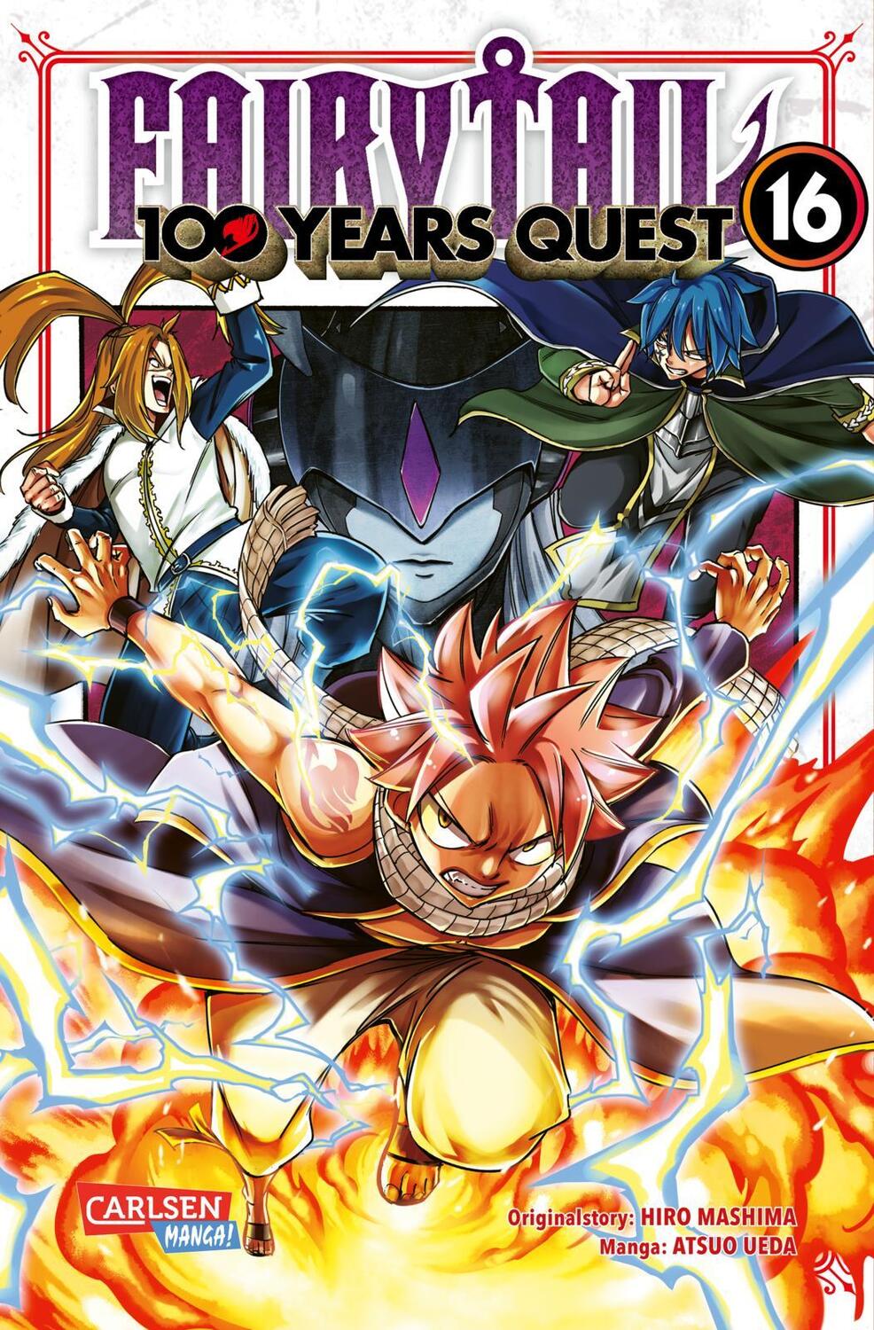 Cover: 9783551802057 | Fairy Tail - 100 Years Quest 16 | Hiro Mashima (u. a.) | Taschenbuch