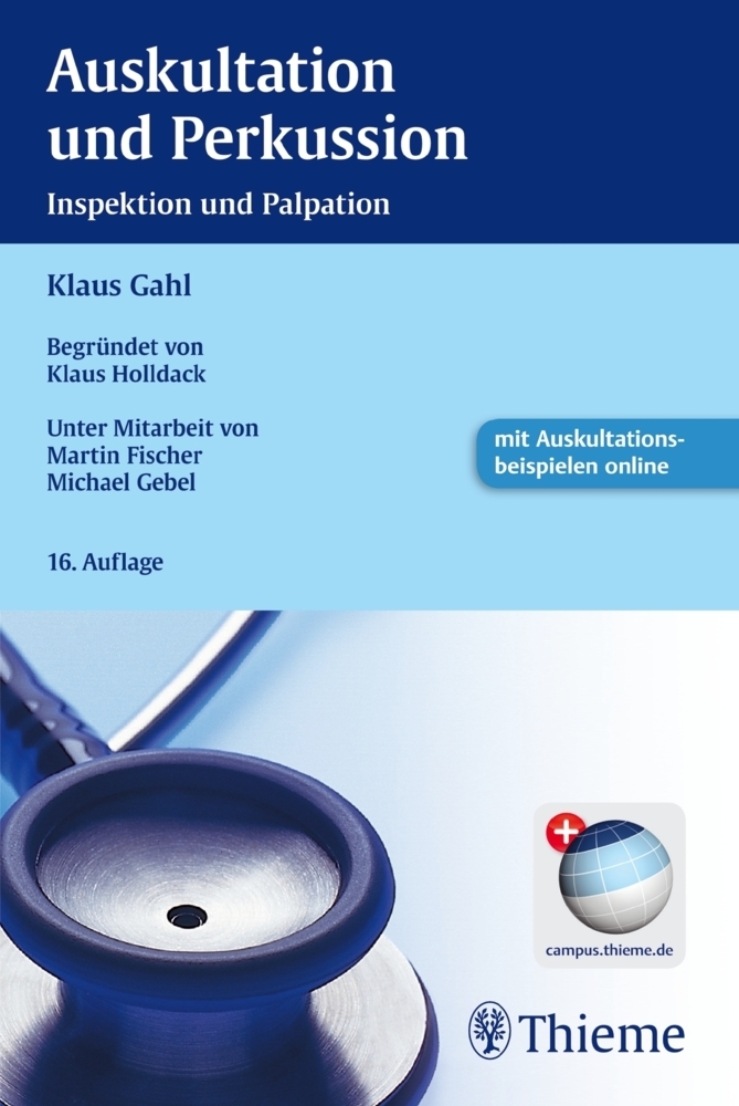 Cover: 9783131372161 | Auskultation und Perkussion | Klaus Gahl | Bundle | Deutsch | 2014