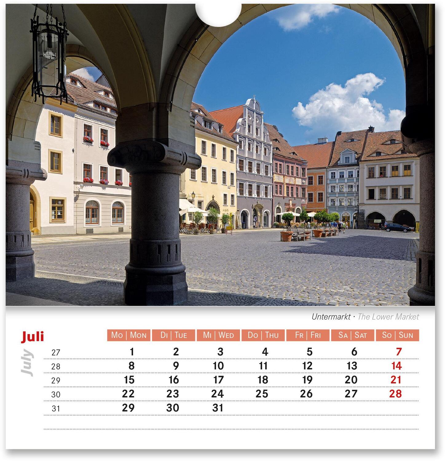 Bild: 4250582399429 | Kalender Görlitz 2025 | 13,5x14 cm - Tischkalender | Dietmar Berthold