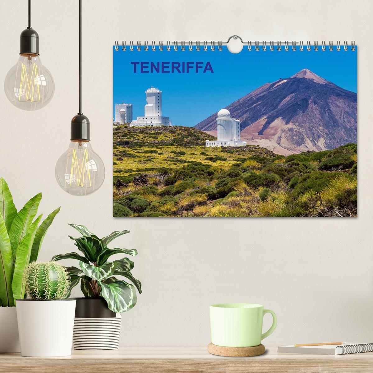 Bild: 9783435778447 | Teneriffa (Wandkalender 2025 DIN A4 quer), CALVENDO Monatskalender