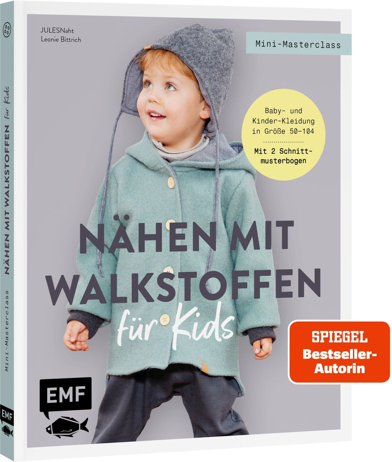 Cover: 9783745924251 | Mini-Masterclass - Nähen mit Walkstoffen für Kids | JULESNaht (u. a.)