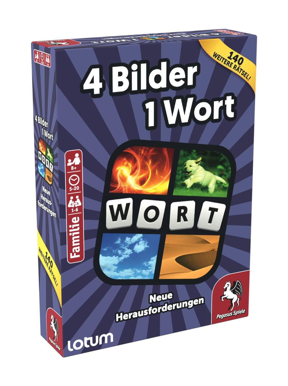 Bild: 4250231725449 | 4 Bilder 1 Wort - Neue Herausforderungen | Spiel | Deutsch | 2019