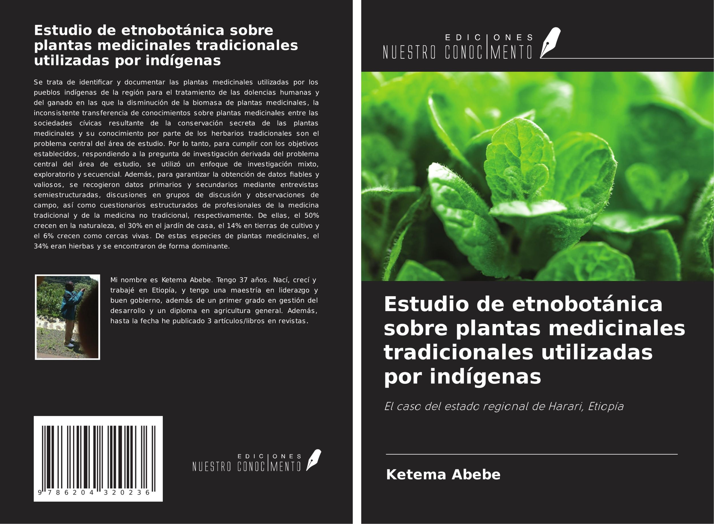 Cover: 9786204320236 | Estudio de etnobotánica sobre plantas medicinales tradicionales...