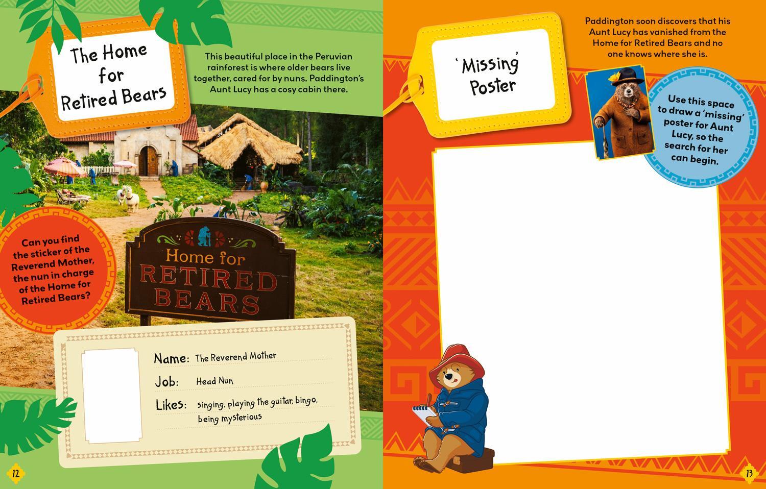 Bild: 9780008681821 | Paddington in Peru: Movie Sticker Activity Book | Books | Taschenbuch