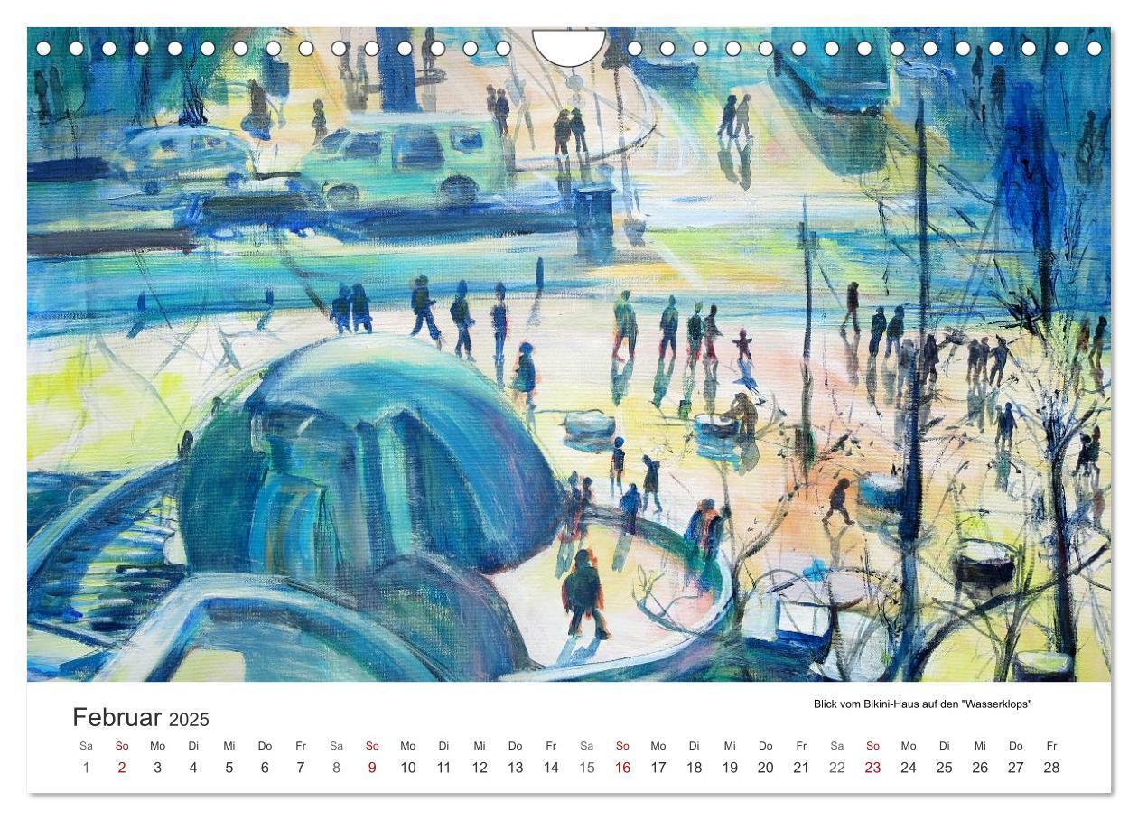 Bild: 9783435513703 | Berlin erlebt und gemalt - Renée König (Wandkalender 2025 DIN A4...