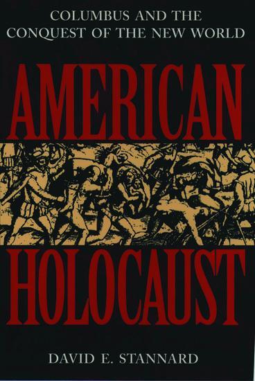 Cover: 9780195085570 | American Holocaust | The Conquest of the New World | David E Stannard