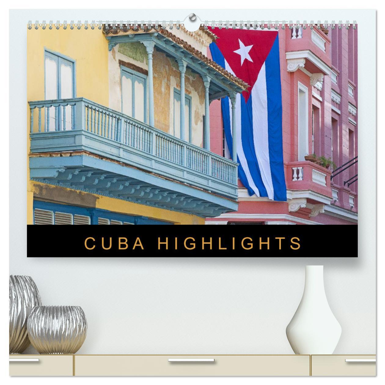 Cover: 9783435790340 | Cuba Highlights (hochwertiger Premium Wandkalender 2025 DIN A2...