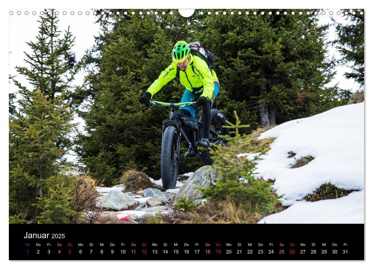 Bild: 9783435634811 | Mountainbike Freeride Momente (Wandkalender 2025 DIN A3 quer),...