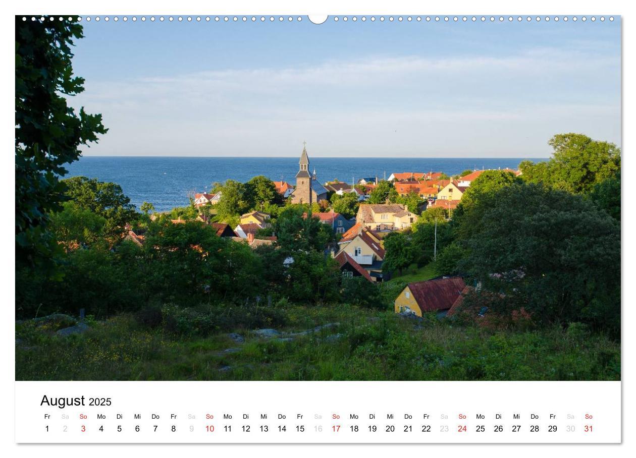 Bild: 9783435757282 | Bornholm (hochwertiger Premium Wandkalender 2025 DIN A2 quer),...