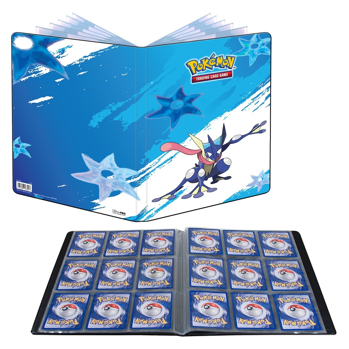 Cover: 74427163013 | Pokemon Greninja 9-Pocket Portfolio | 2024 | Amigo | EAN 74427163013