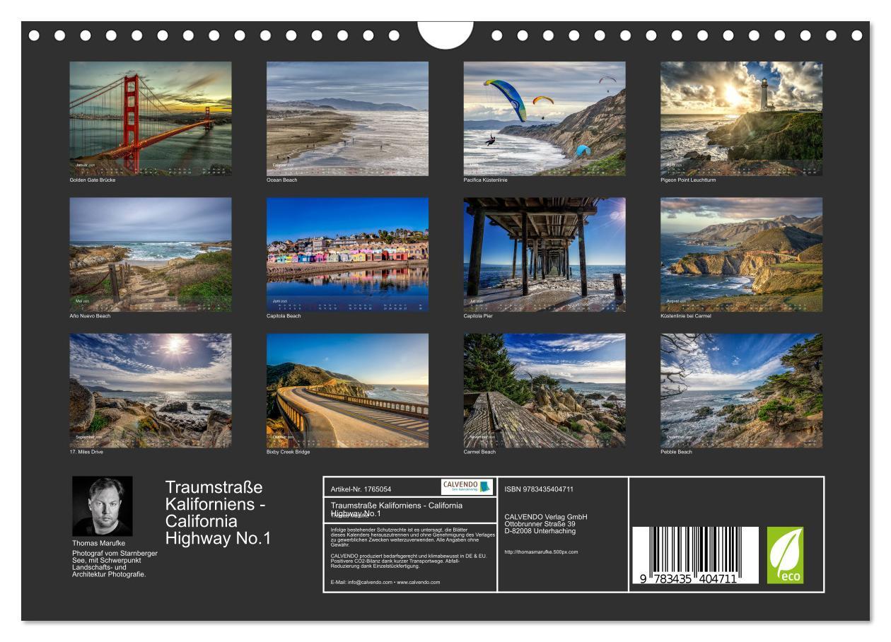 Bild: 9783435404711 | Traumstraße Kaliforniens - California Highway No.1 (Wandkalender...