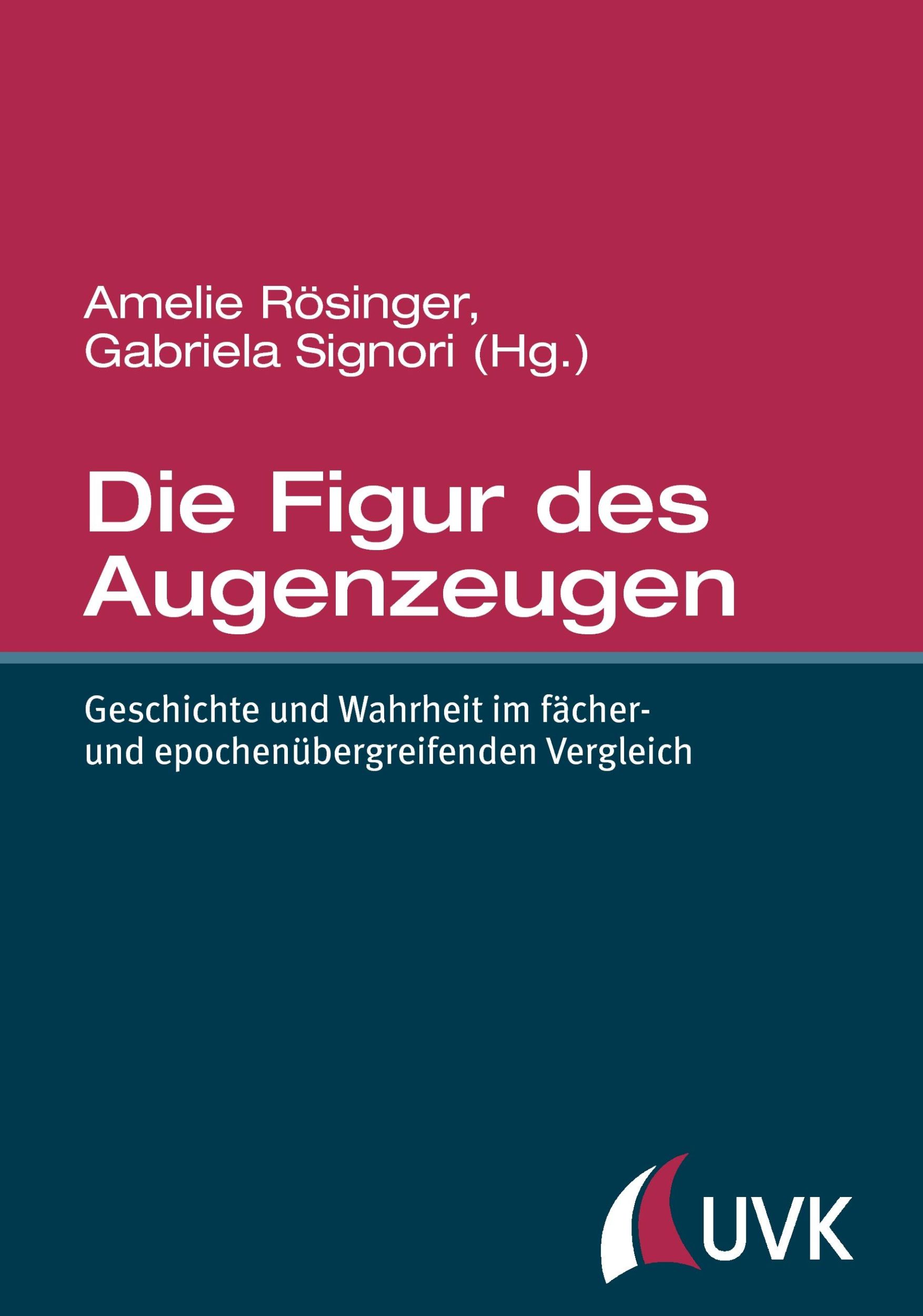 Cover: 9783867645157 | Die Figur des Augenzeugen | Amelie Rösinger (u. a.) | Buch | 180 S.