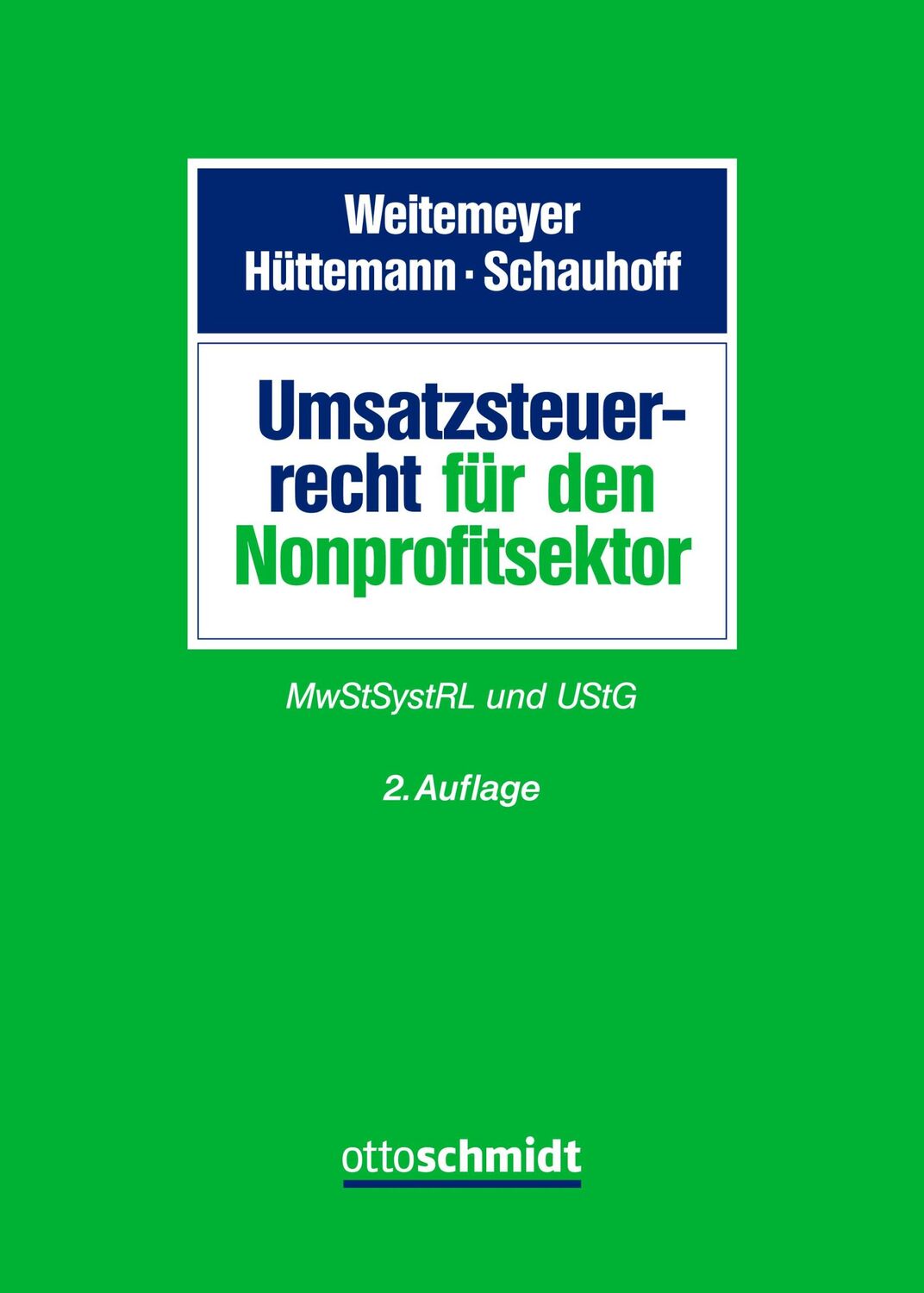 Cover: 9783504240141 | Umsatzsteuerrecht für den Nonprofitsektor | MwStSystRL und UStG | Buch