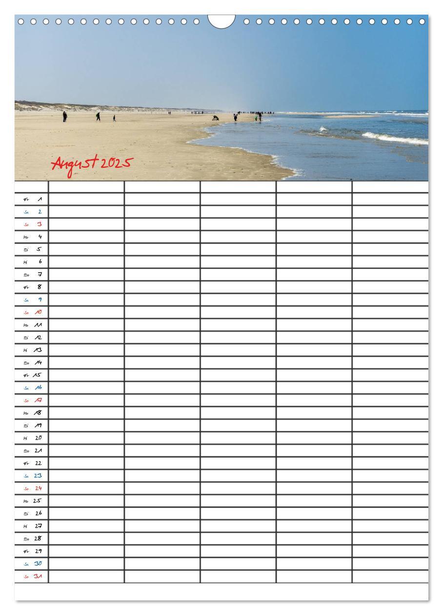 Bild: 9783457021477 | JUIST - DIE NORDSEEINSEL (Wandkalender 2025 DIN A3 hoch), CALVENDO...