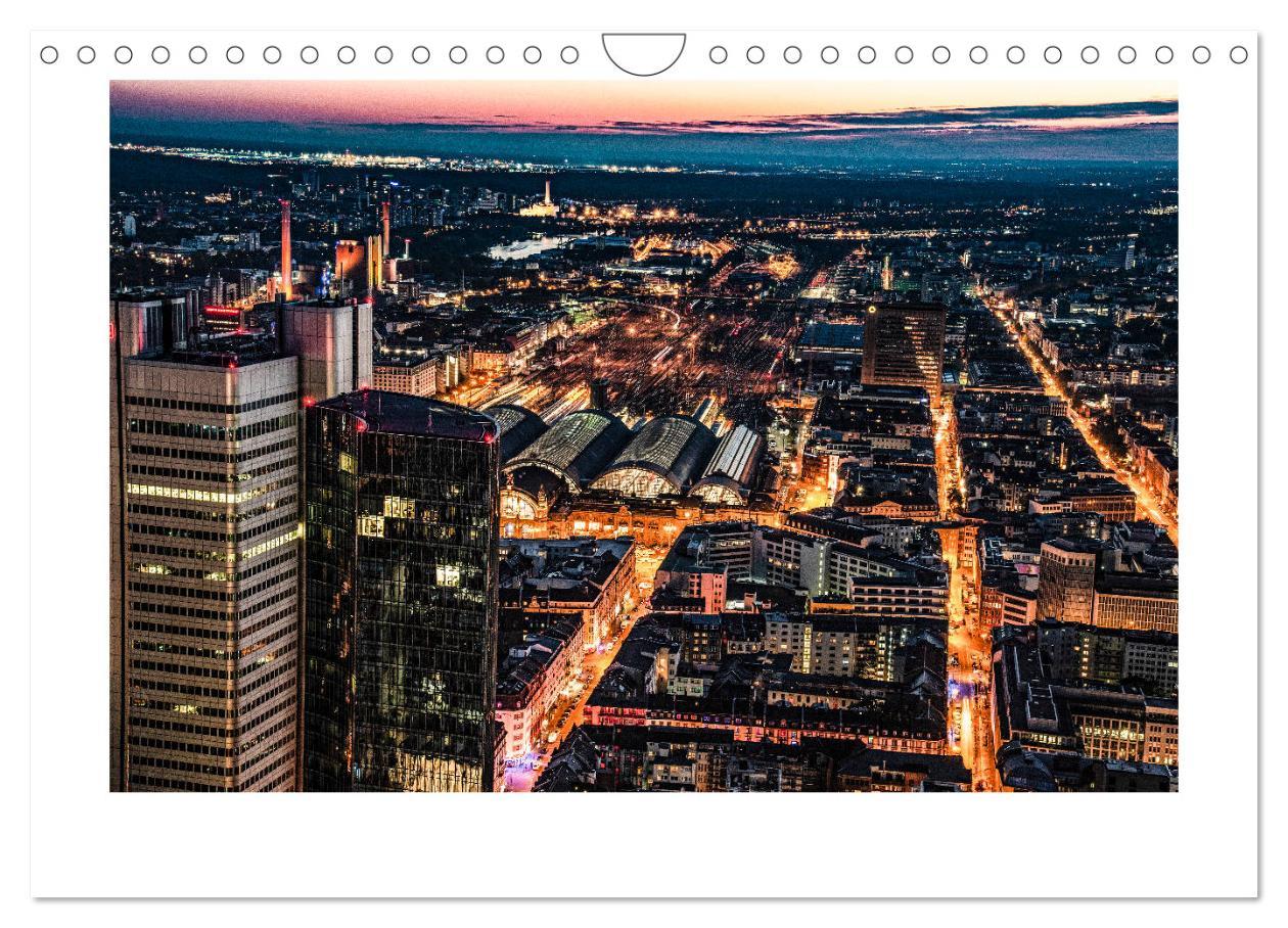 Bild: 9783435273850 | Frankfurt bei Nacht 2025 (Wandkalender 2025 DIN A4 quer), CALVENDO...