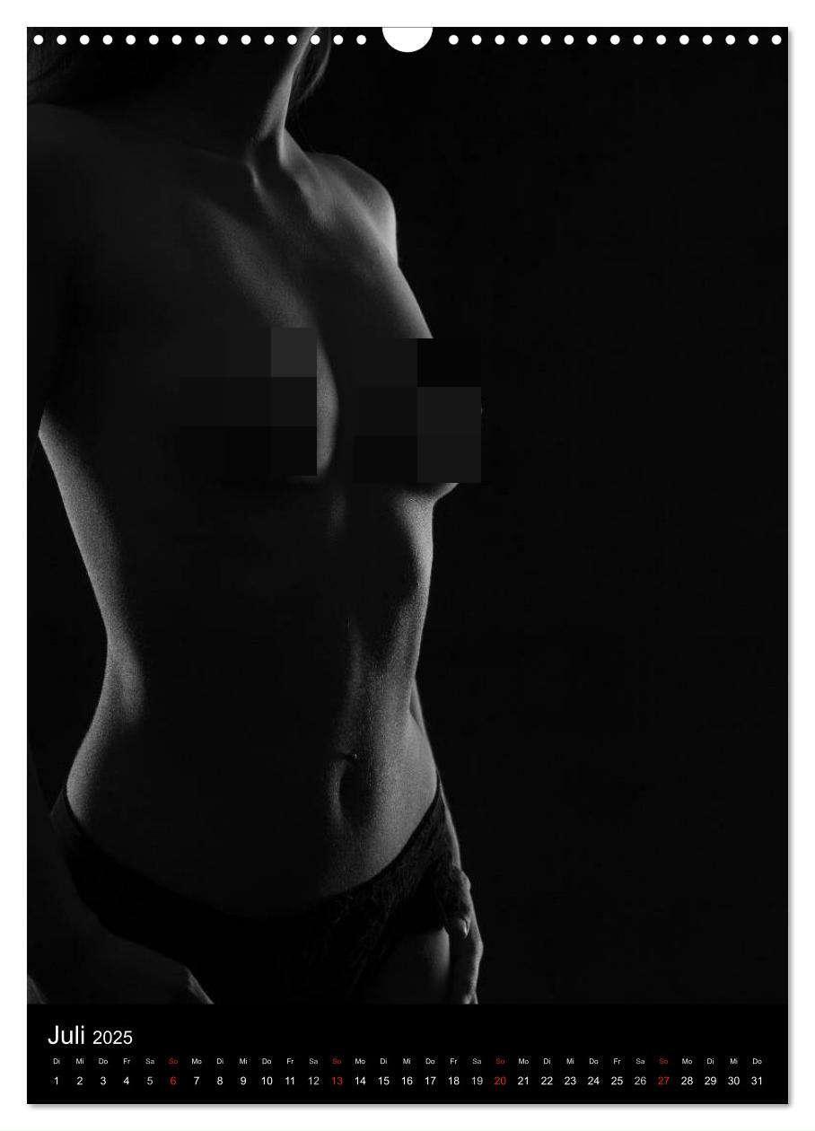 Bild: 9783457080955 | Erotische Silhouetten / CH-Version (Wandkalender 2025 DIN A3 hoch),...