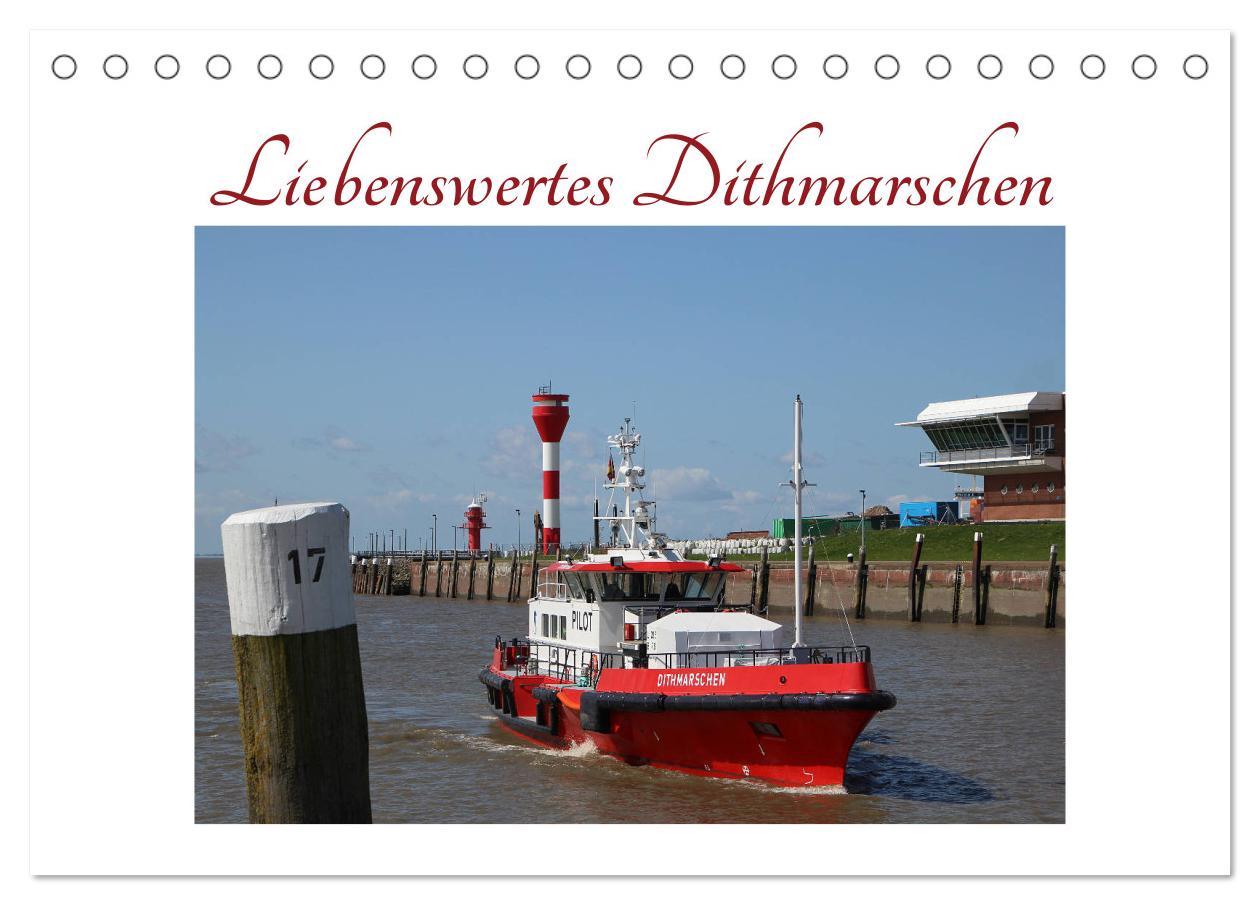 Cover: 9783435319435 | Liebenswertes Dithmarschen (Tischkalender 2025 DIN A5 quer),...