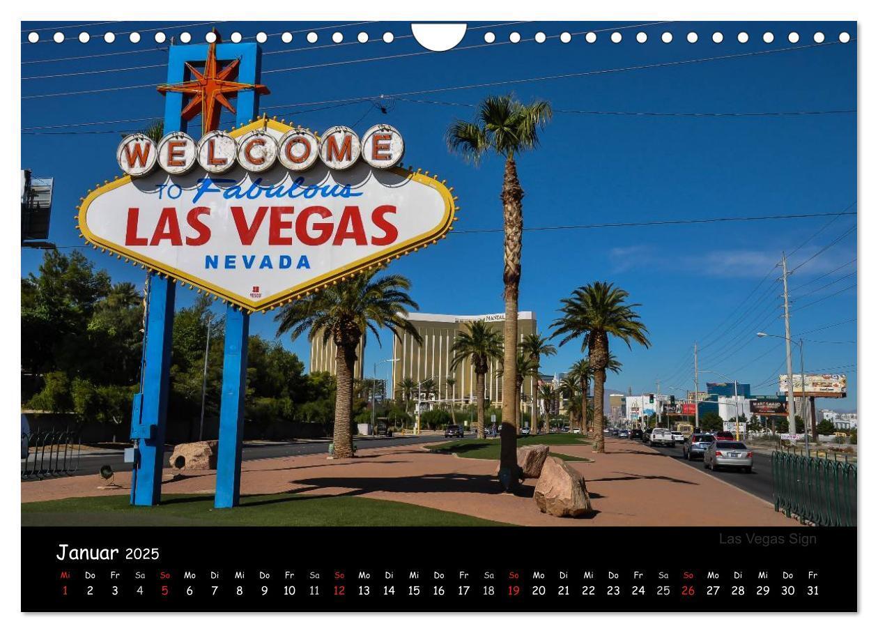 Bild: 9783435719020 | Rundreise Kalifornien mit Las Vegas (Wandkalender 2025 DIN A4...