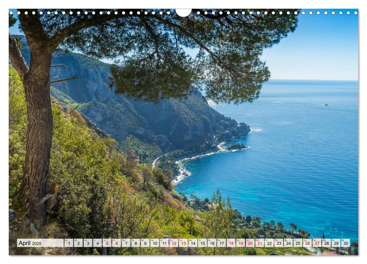 Bild: 9783435450756 | CÔTE D¿AZUR Bezaubernde Orte (Wandkalender 2025 DIN A3 quer),...