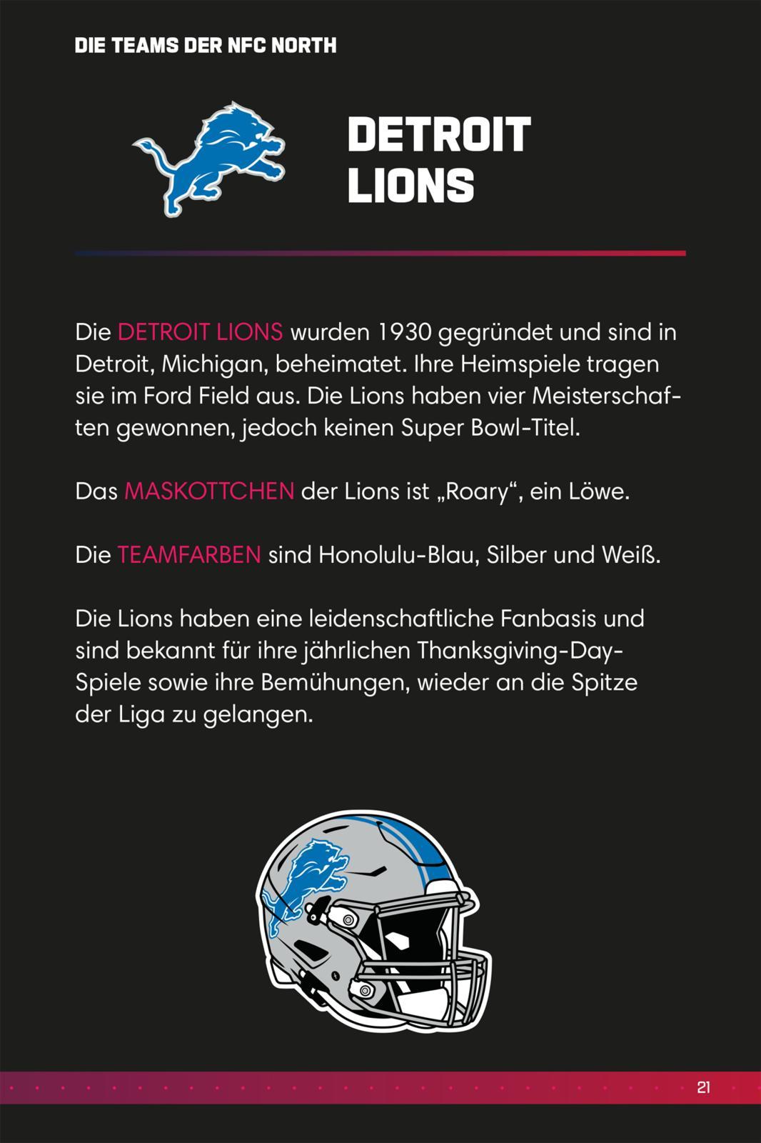 Bild: 9783845127132 | NFL - Der ultimative Guide: Die wichtigsten Infos und Fakten über...