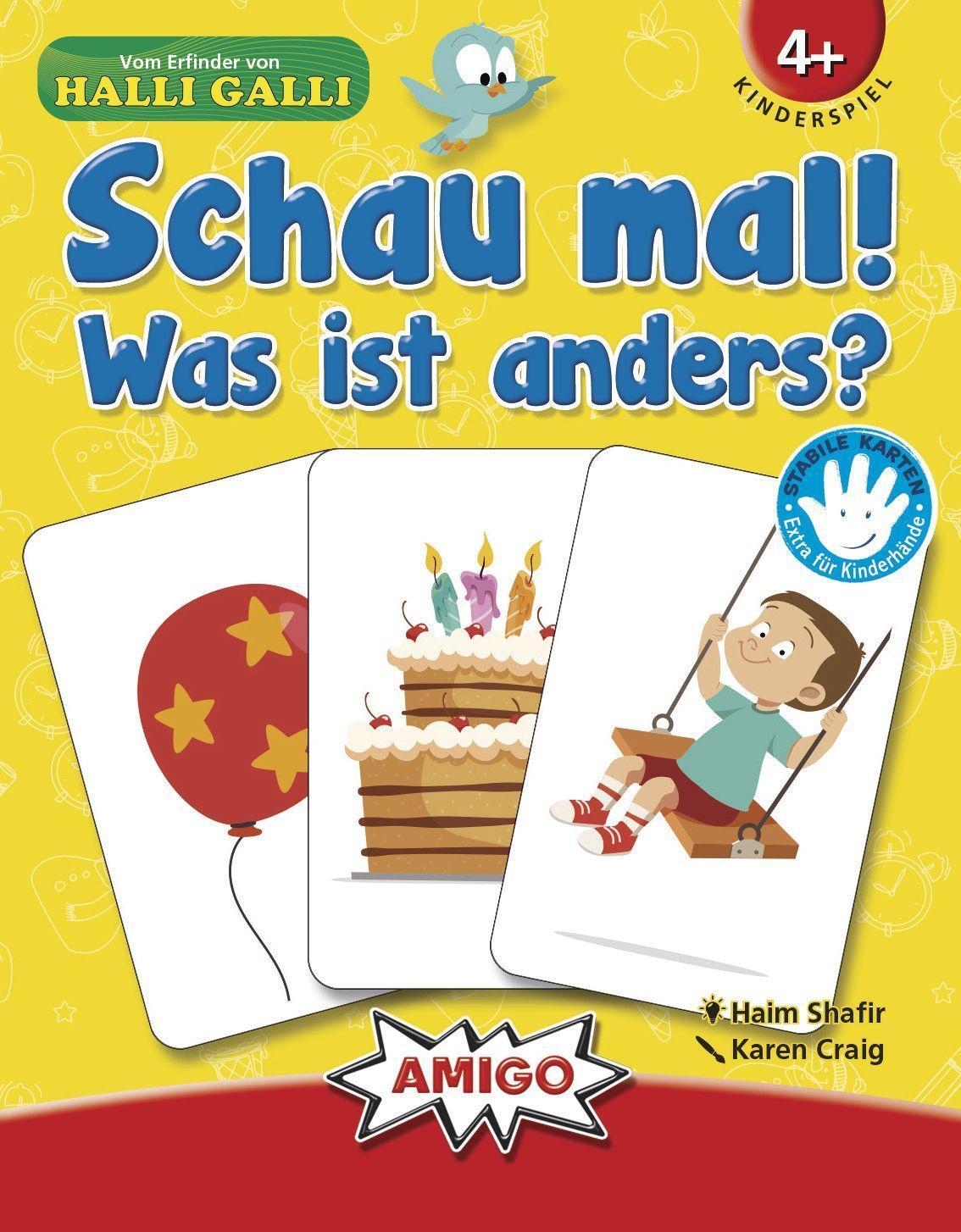 Cover: 4007396049039 | Schau mal! | AMIGO - Kinderspiel | Haim Shafir | Spiel | Brettspiel